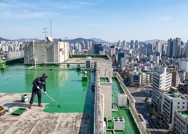 안양 옥상방수 전문 시공 | 누수·크랙 해결